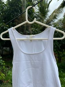 White H&amp;M Tank Top