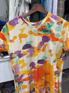 Colorful Print Dress