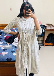 Stylish Checked Kurta