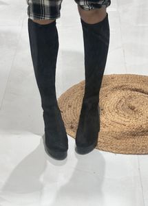 completely New Black long Boots