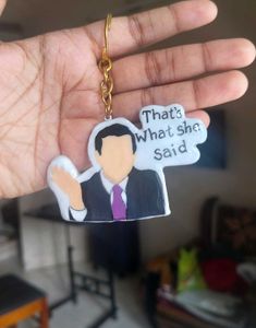 The Office Michael Scott Keychain