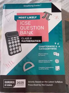 ICSE Class X Mathematics Question Bank
