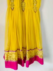 Yellow Ethnic Gown