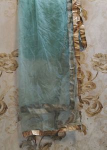 Elegant Aqua Anarkali Dress