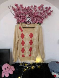 Korean Style Woolen Top