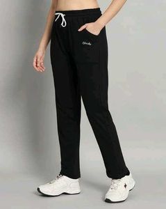 Christy Comfy Black Joggers