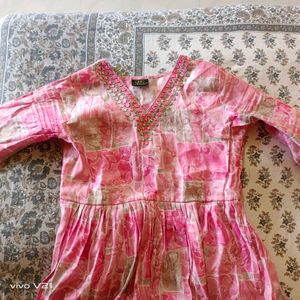 Pink Embellished Top