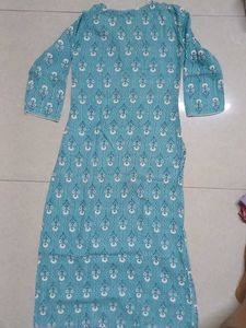 Floral Print Kurta
