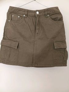 Cargo Mini Skirt