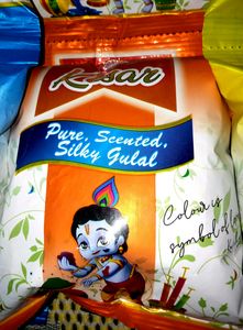 Parfumed Silky Gulaal For Holi Fastival
