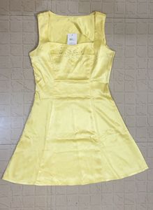 Yellow Sleeveless Dress