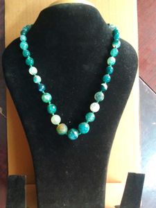 colourful beaded necklace