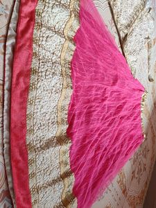 Beautiful Heavy Pink Lahenga💗