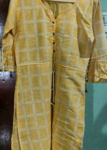 Yellow Checkered Top