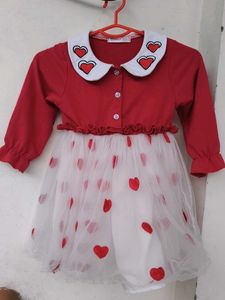 Red Heart Dress