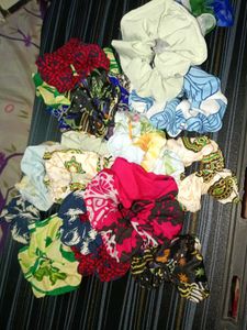 Scrunchie Lot - Handmade Fabrics