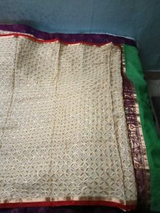 2-Dupatta Combo - Rose&amp;BiezeColor GeorgetteDup