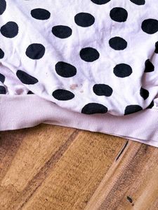H&amp;M Cute Polka Dot t shirt