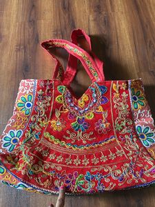 Big multicoloured tradition Purse