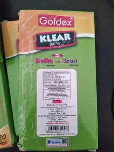 Goldex Klear Blue Pen