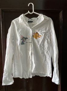 Vintage Tom &amp; Jerry Button-Down