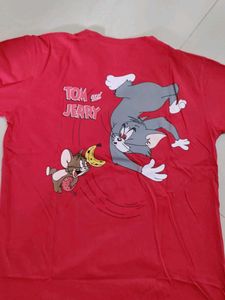 Oversized T-shirt  Front N Back PrintFor Girls