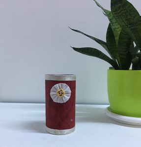 Maroonish-Red Desk Organiser