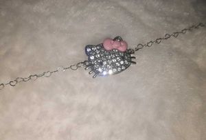 Authentic Sanrio Hello Kitty Crystal Y2k Necklace