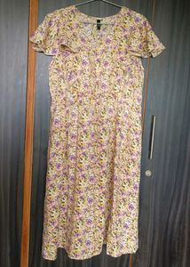 Floral One Piece Dress