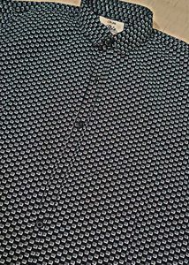 Retro Geometric Print Shirt