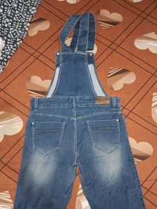 Blue Denim dangri jeans