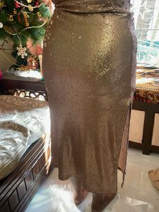 Sparkly Rose Gold Skirt