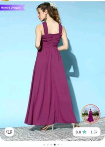Berrylush Women Beautiful Purple Gown