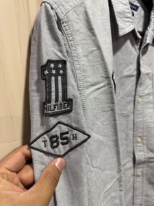 Tommy Hilfiger Patchwork Cotton Shirt