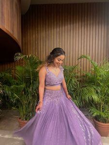 Lavender Lehenga