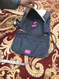 Denim Crossbody Unisex Sling Bag