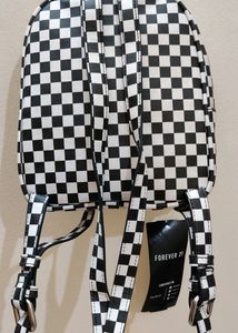 Forever 21 Checkered Mini Backpack