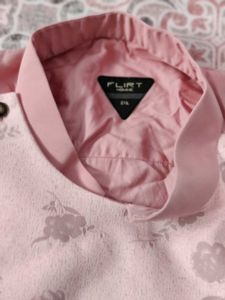 Floral Pink Shirt
