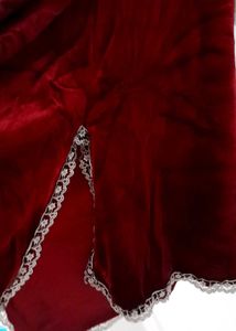 Red Velvet Lace Lingerie