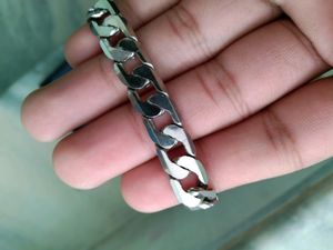 Villain Rhodium - Plated Silver Chain