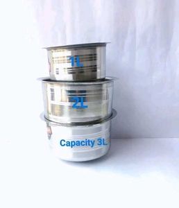 Stainless Steel Bartan  Set