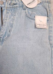 Light Wash Wide Leg Jeans