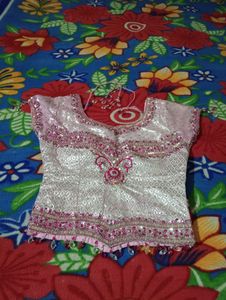 Lehnga Baby, Pink Colour, Heavy Blouse