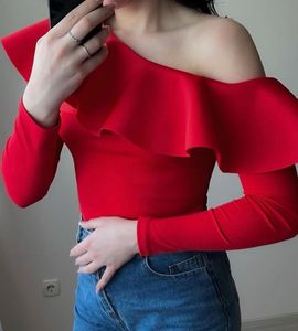 Red Lantern Sleeve Top