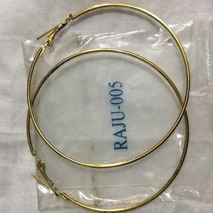 Gold Hoop Earrings