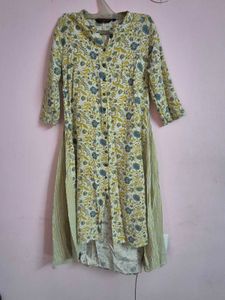 Floral Print Kurta