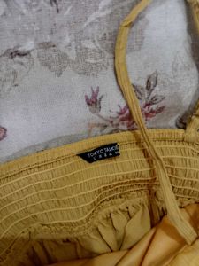 Cute Yellow Cami Top