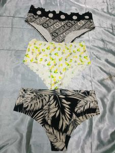 3 Pairs of Victorias Secrets Women&#39;s Underwear