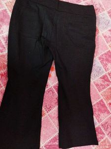Black Flared Pants
