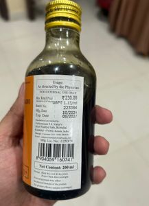 Kottakkal Nilibhringadi Tailam -Ayurvedic Hair Oil
